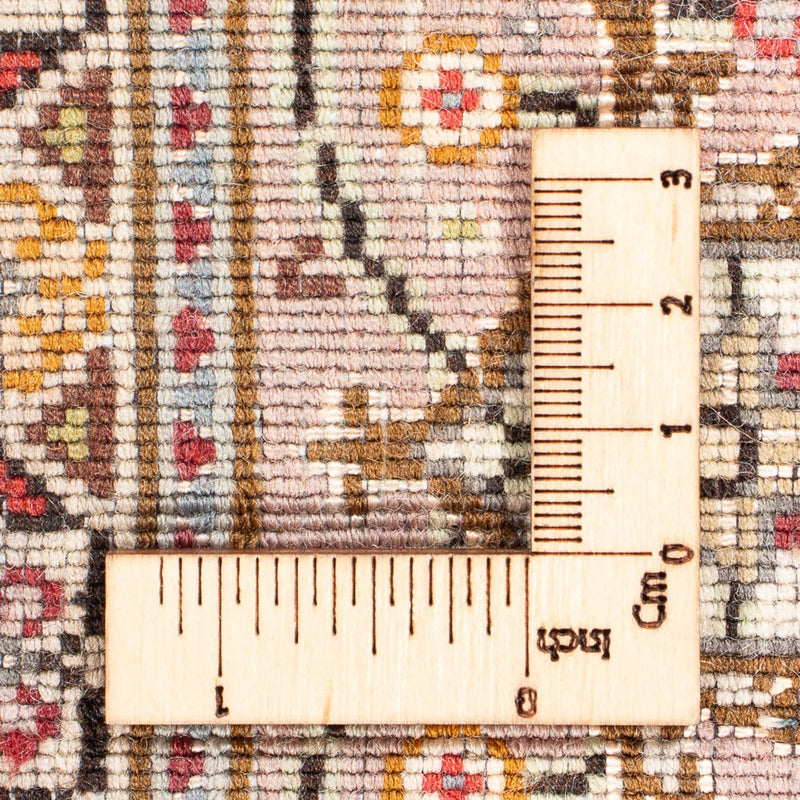 Loper Perzisch tapijt - Tabriz - Royal - 393 x 80 cm - beige