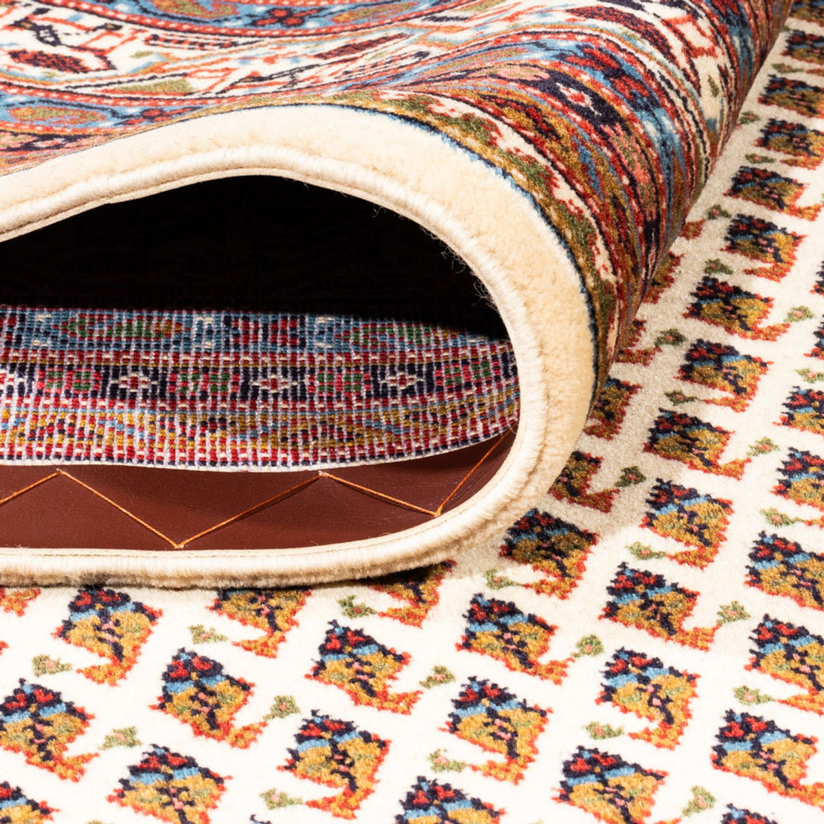 Perzisch tapijt - Mir - 254 x 210 cm - licht beige