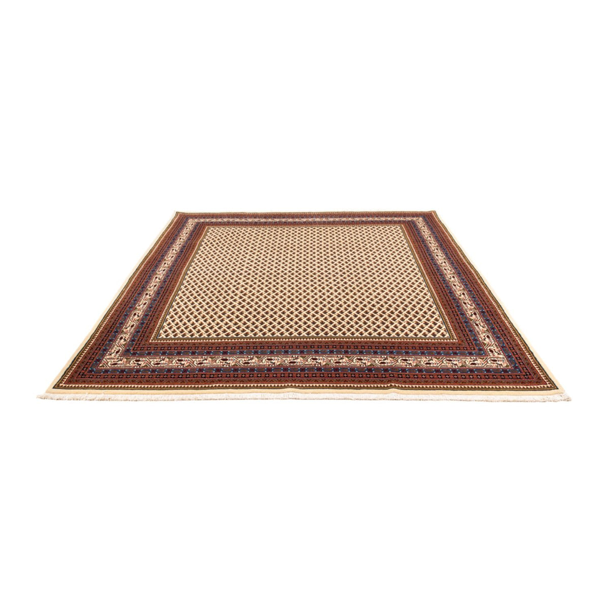 Perzisch tapijt - Mir - 254 x 210 cm - licht beige