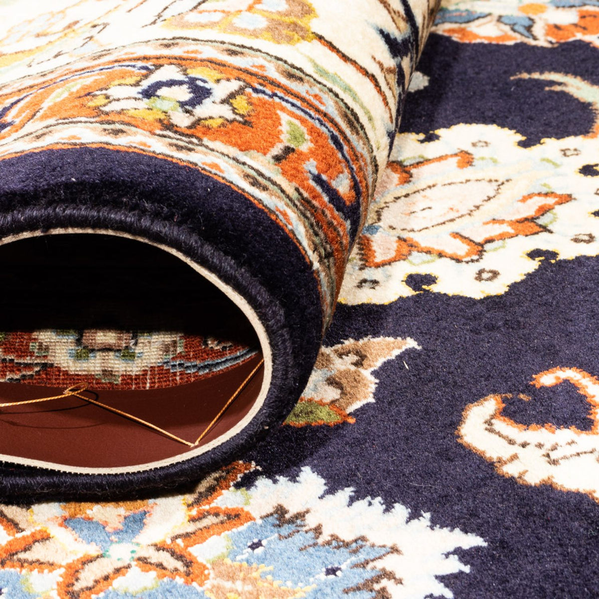 Perzisch tapijt - Klassiek - 280 x 218 cm - donkerblauw