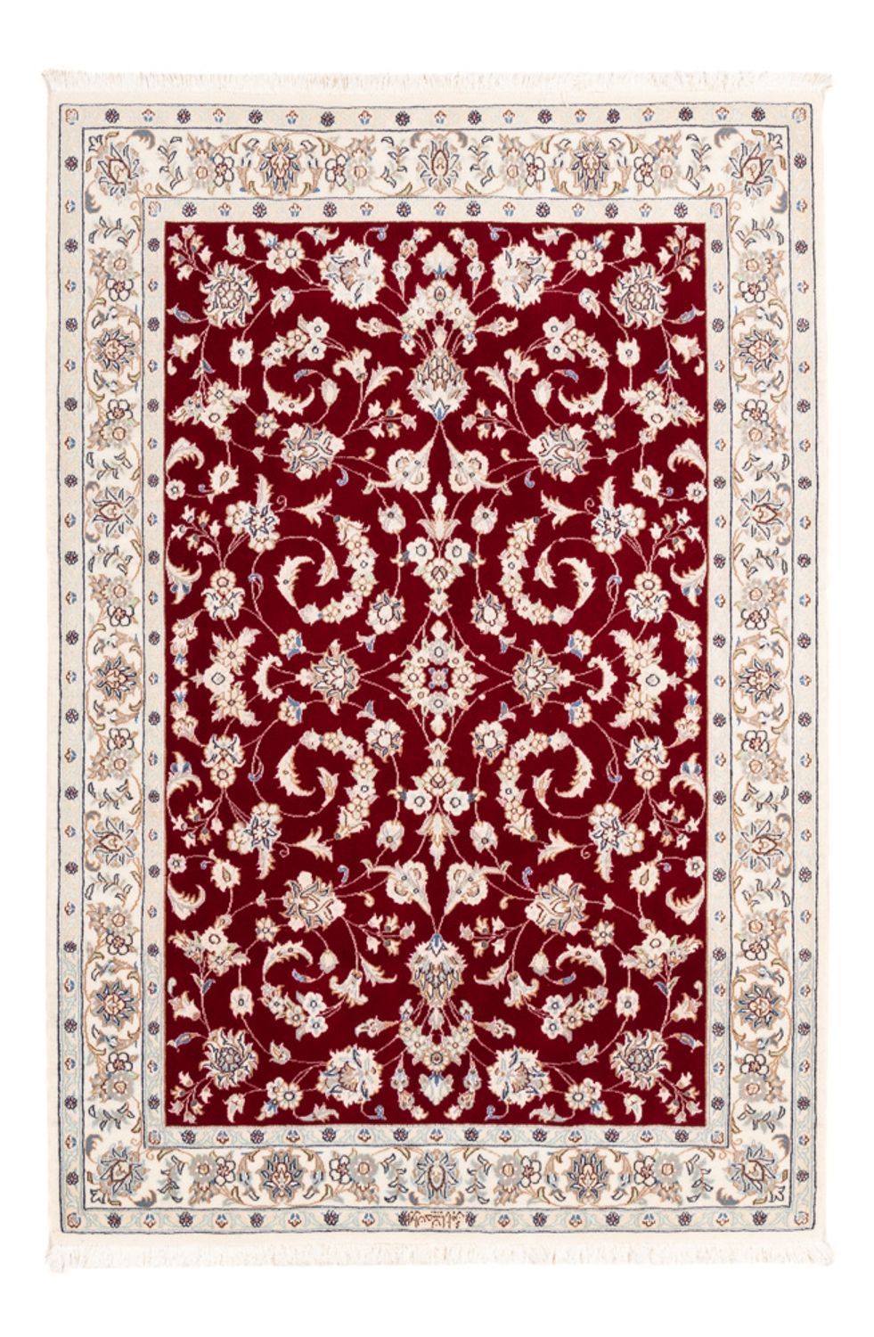 Perzisch tapijt - Nain - Premium - 152 x 108 cm - rood