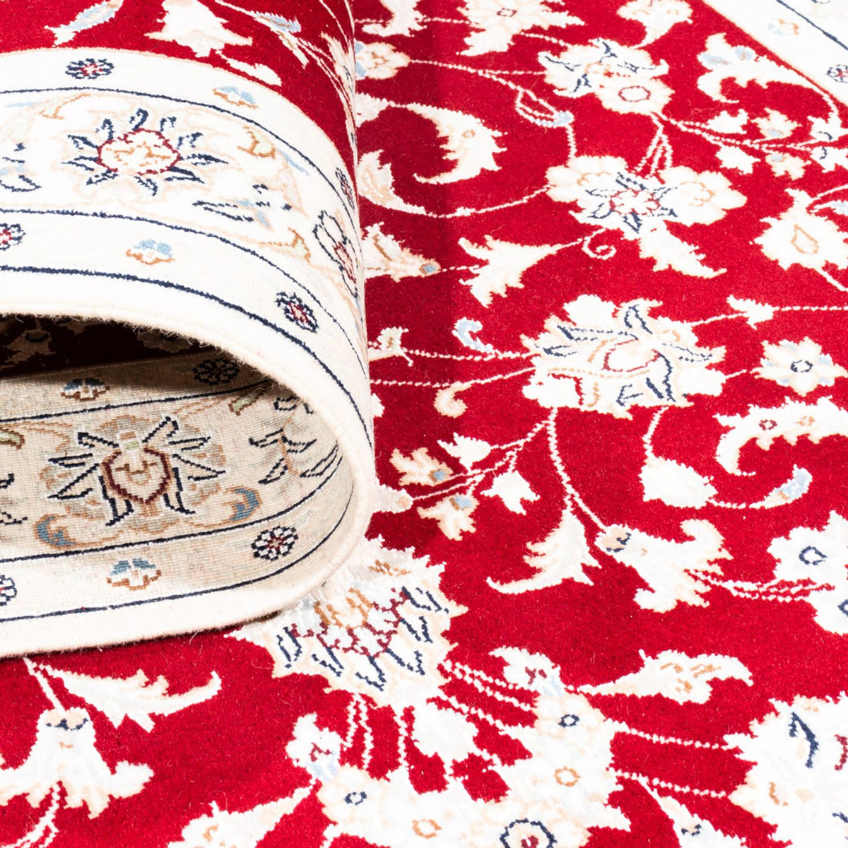 Perzisch tapijt - Nain - Premium - 152 x 108 cm - rood