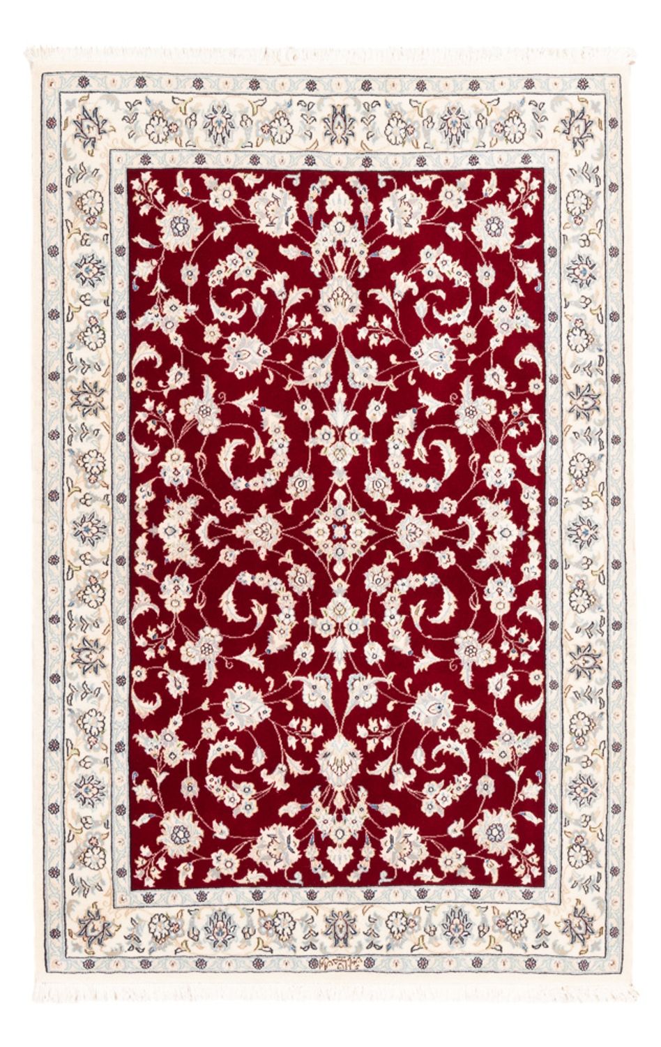 Perzisch tapijt - Nain - Premium - 156 x 107 cm - rood