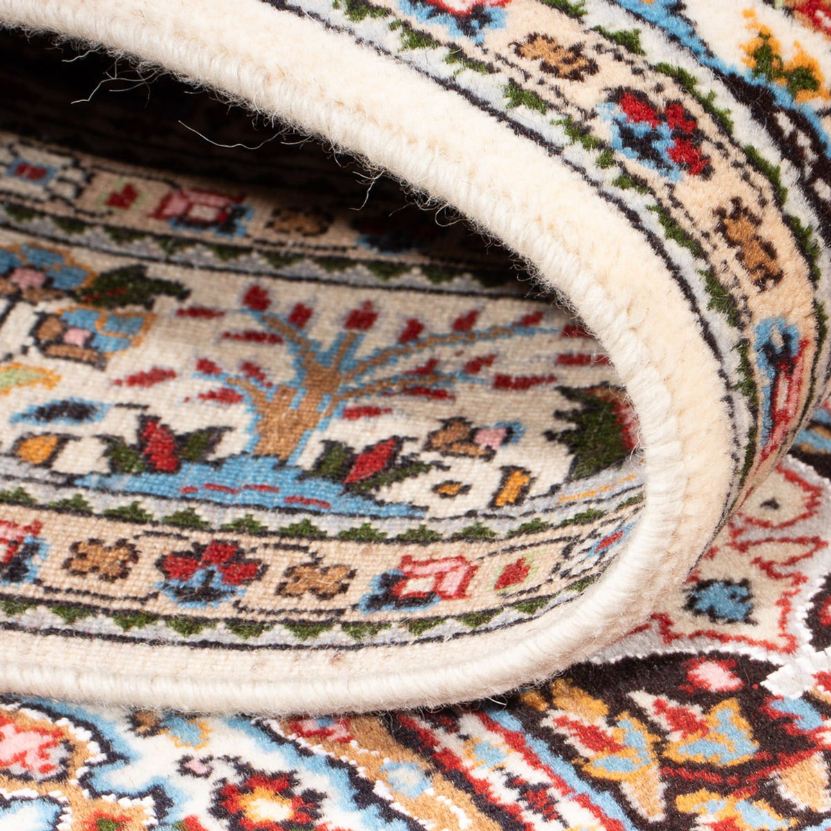 Loper Perzisch tapijt - Klassiek - 293 x 80 cm - veelkleurig