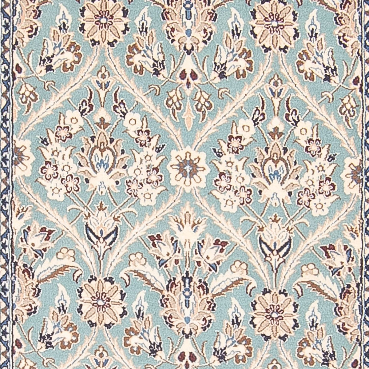 Loper Perzisch tapijt - Nain - Premium - 375 x 75 cm - beige