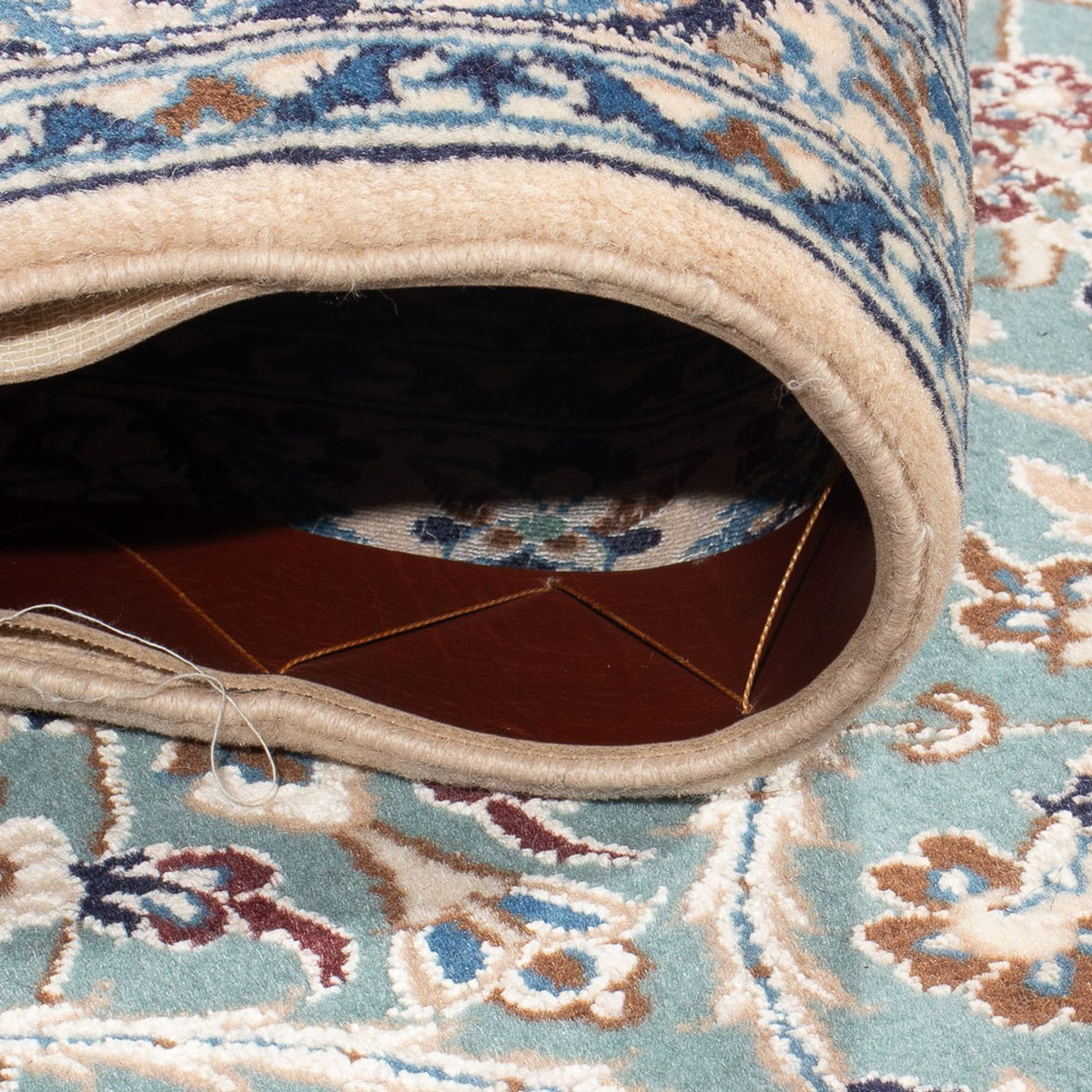 Loper Perzisch tapijt - Nain - Premium - 375 x 75 cm - beige