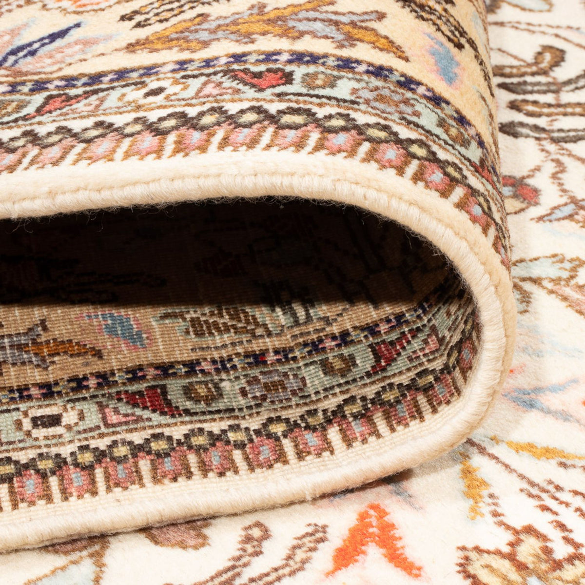 Perzisch tapijt - Tabriz - 298 x 204 cm - crème