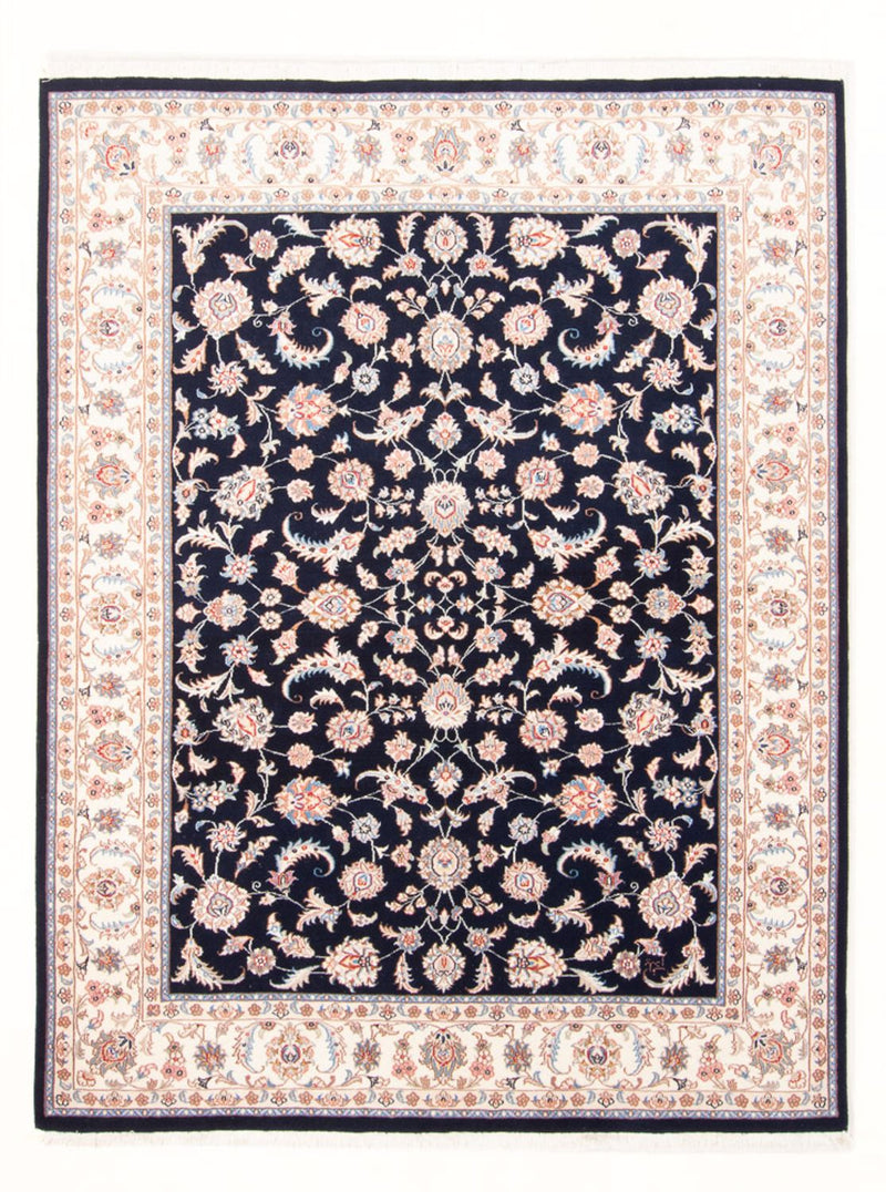 Perzisch tapijt - Tabriz - Royal - 203 x 147 cm - donkerblauw