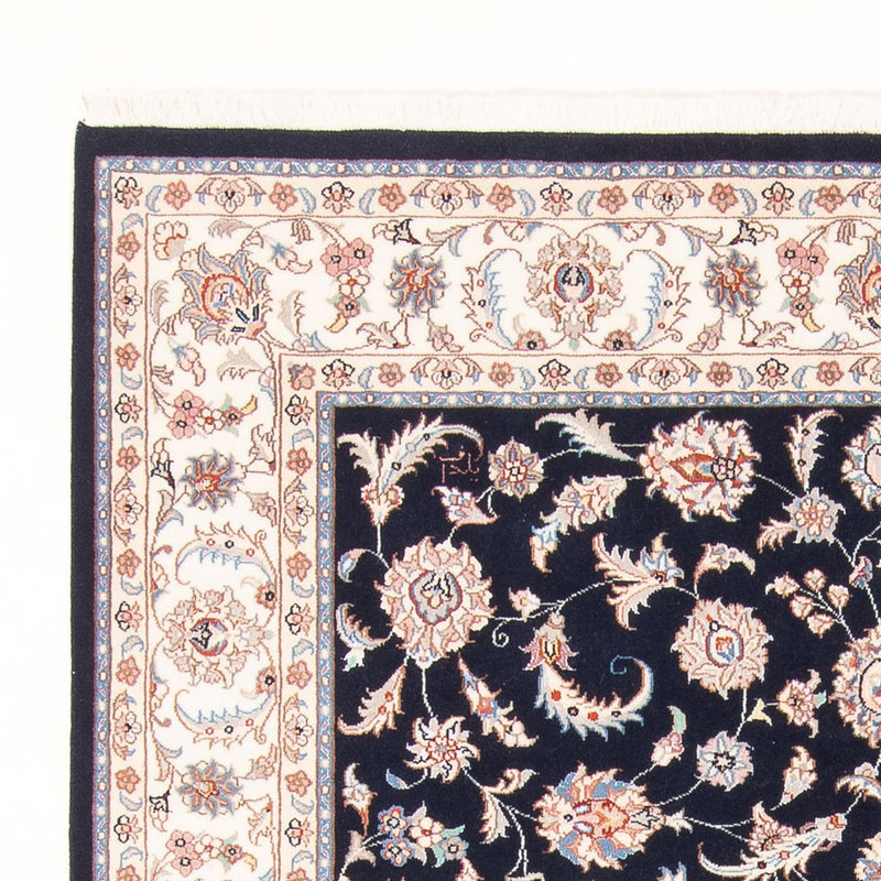 Perzisch tapijt - Tabriz - Royal - 200 x 150 cm - donkerblauw