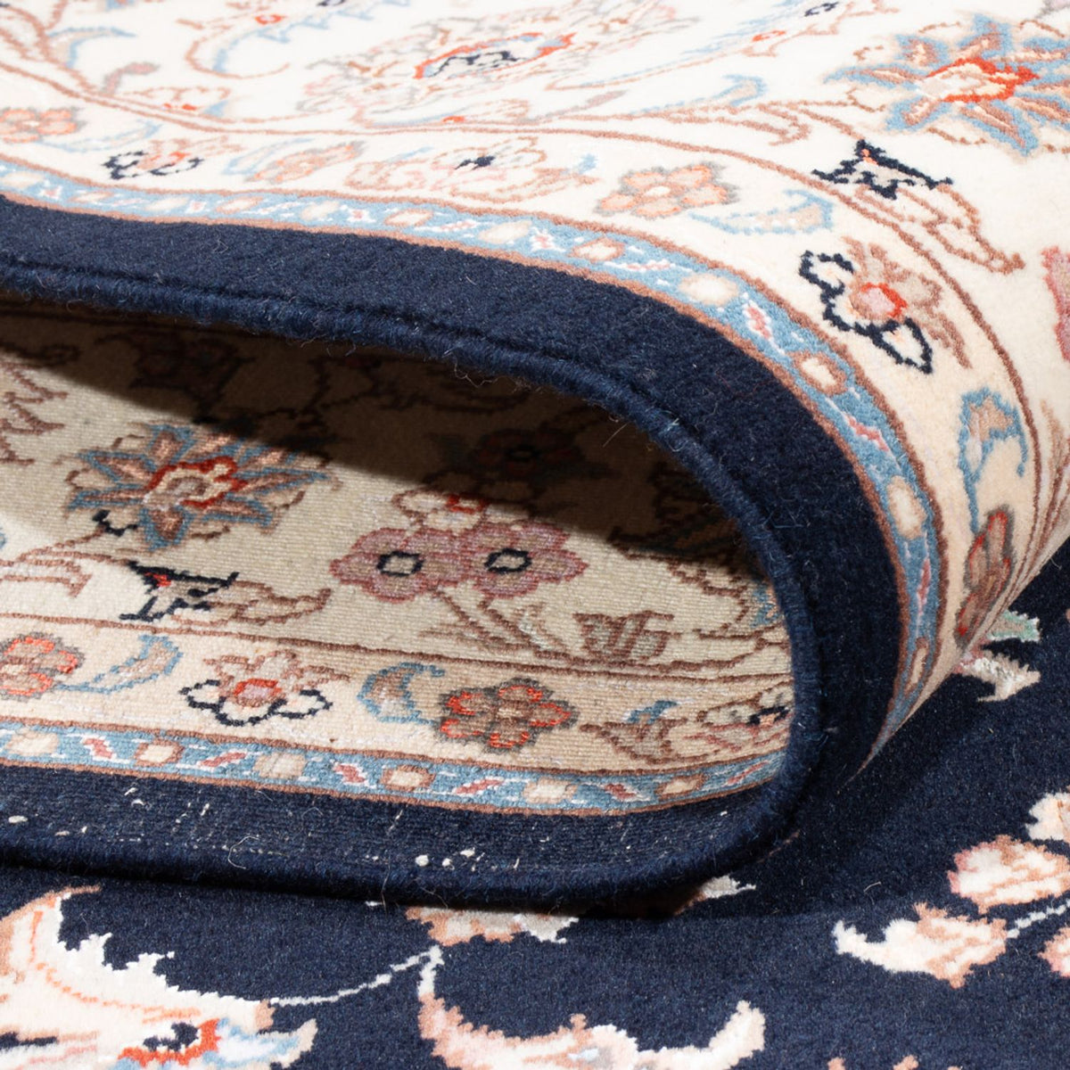 Perzisch tapijt - Tabriz - Royal - 200 x 150 cm - donkerblauw