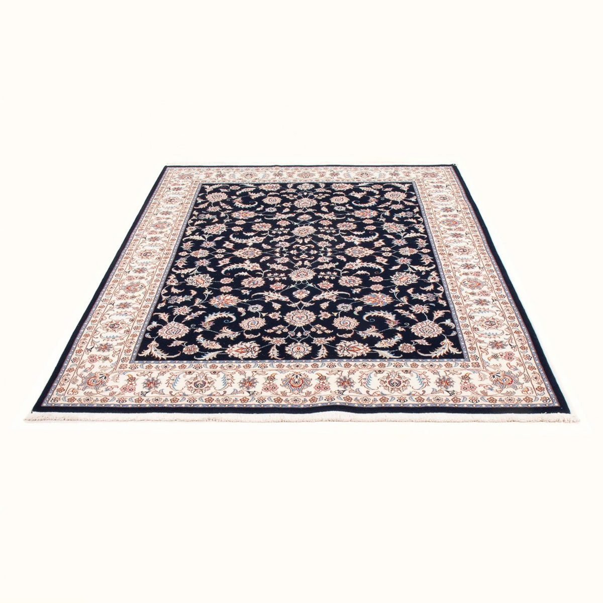 Perzisch tapijt - Tabriz - Royal - 200 x 150 cm - donkerblauw