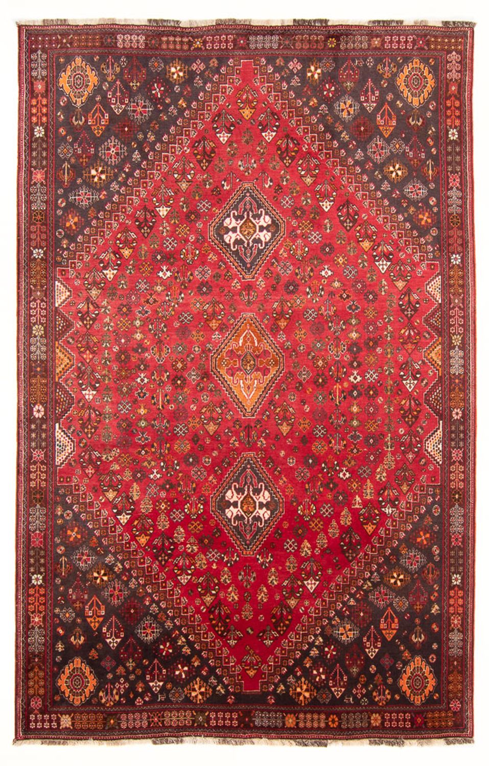 Perzisch Tapijt - Nomadisch - 283 x 178 cm - rood