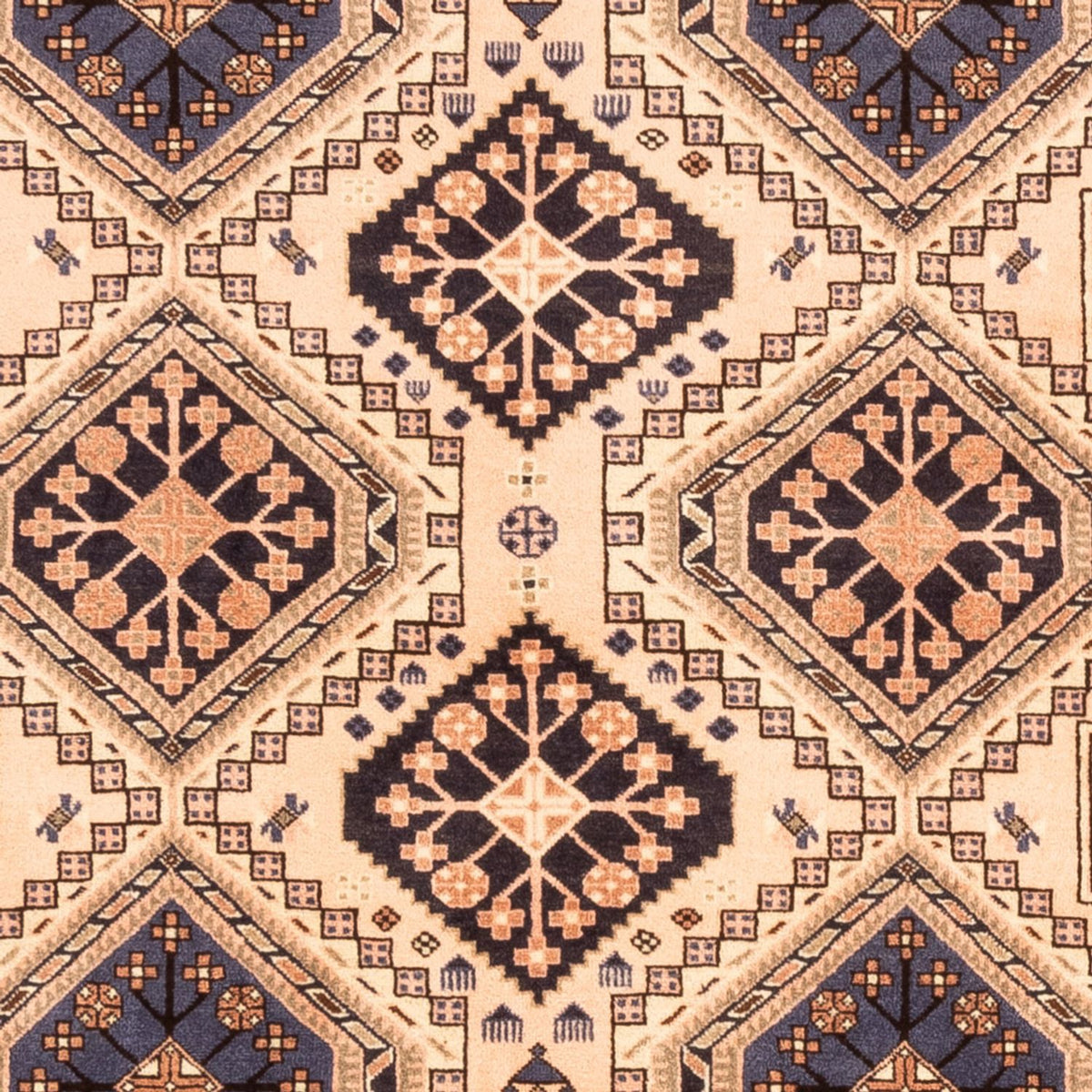 Perzisch Tapijt - Nomadisch - 251 x 194 cm - licht beige