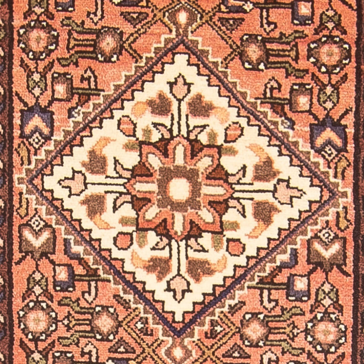 Loper Perzisch Tapijt - Nomadisch - 400 x 78 cm - rood