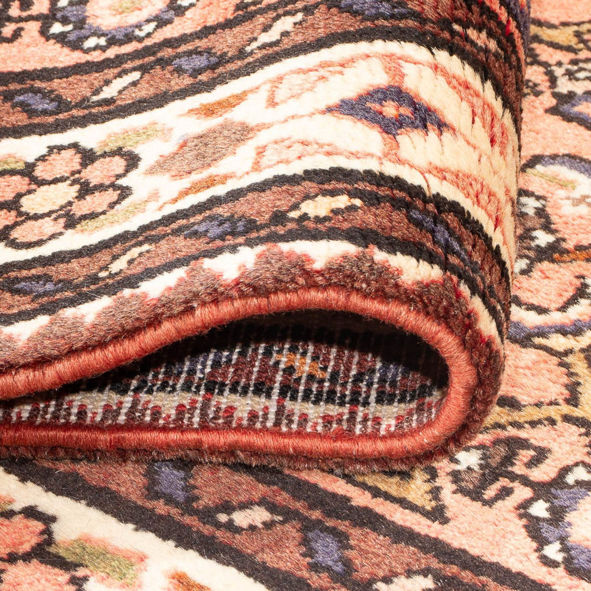 Loper Perzisch Tapijt - Nomadisch - 400 x 78 cm - rood