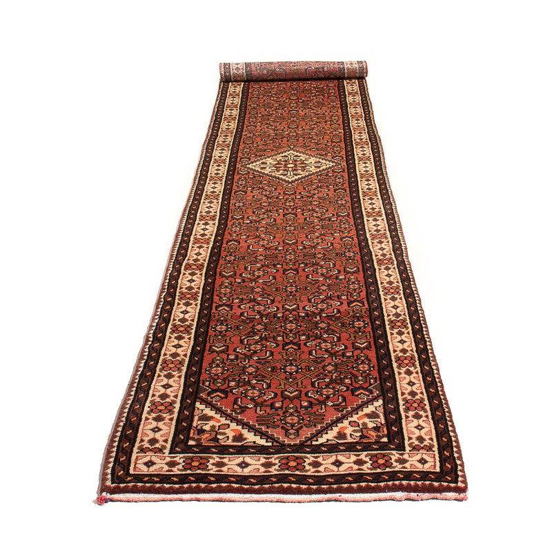 Loper Perzisch Tapijt - Nomadisch - 400 x 78 cm - rood