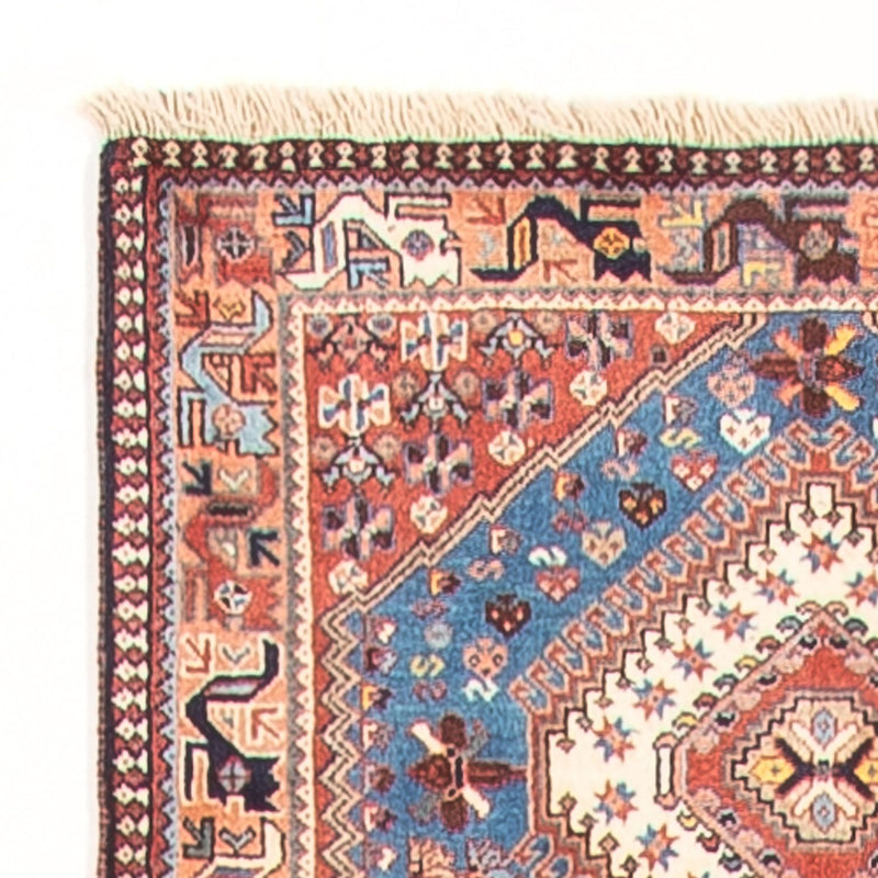 Loper Perzisch Tapijt - Nomadisch - 392 x 82 cm - blauw