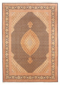 Perzisch tapijt - Tabriz - Royal - 300 x 202 cm - donkerblauw
