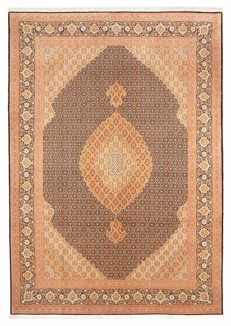 Perzisch tapijt - Tabriz - Royal - 300 x 202 cm - donkerblauw