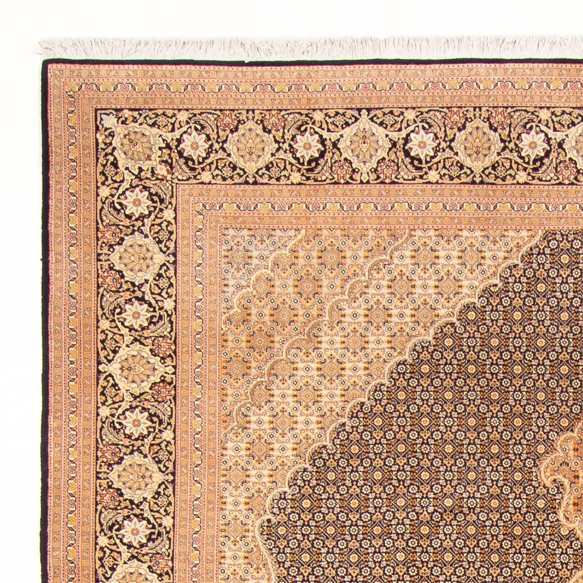 Perzisch tapijt - Tabriz - Royal - 300 x 202 cm - donkerblauw