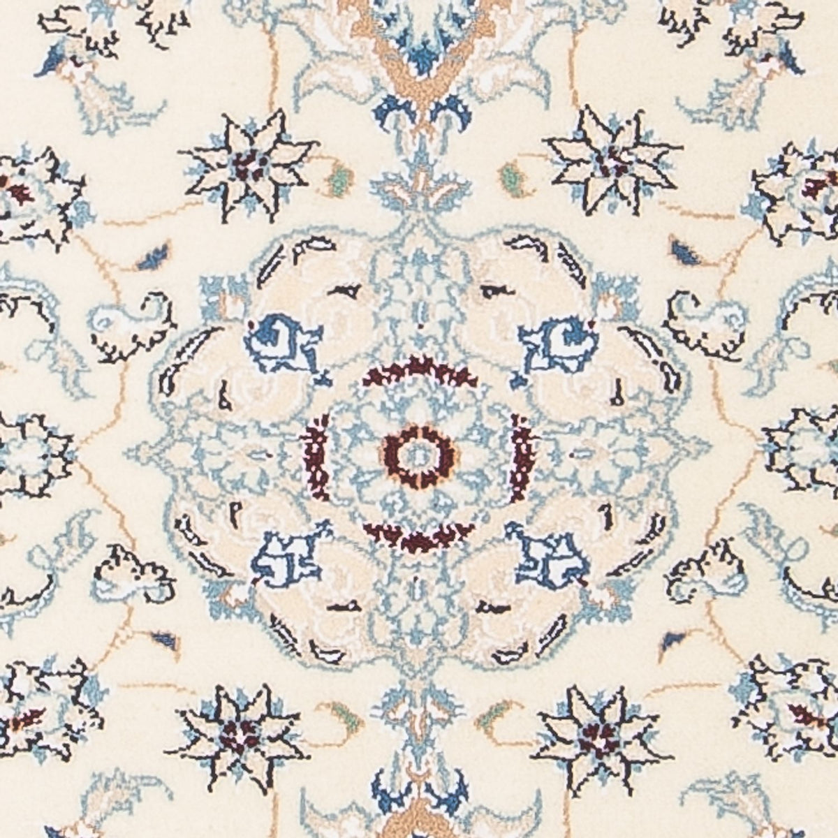 Perzisch tapijt - Nain - Premium - 100 x 69 cm - crème