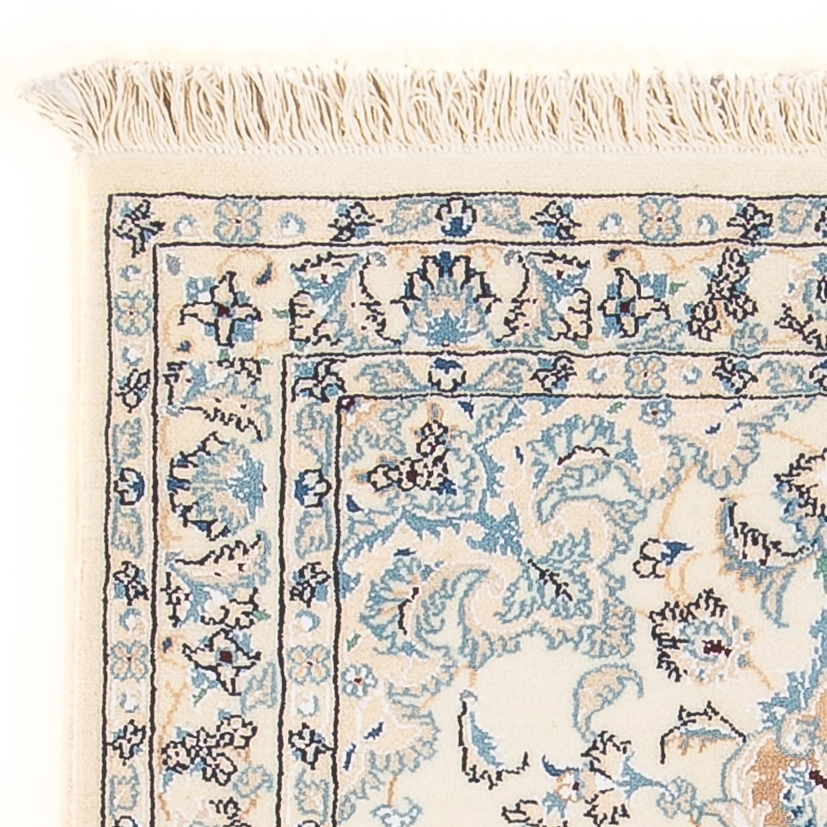 Perzisch tapijt - Nain - Premium - 100 x 69 cm - crème