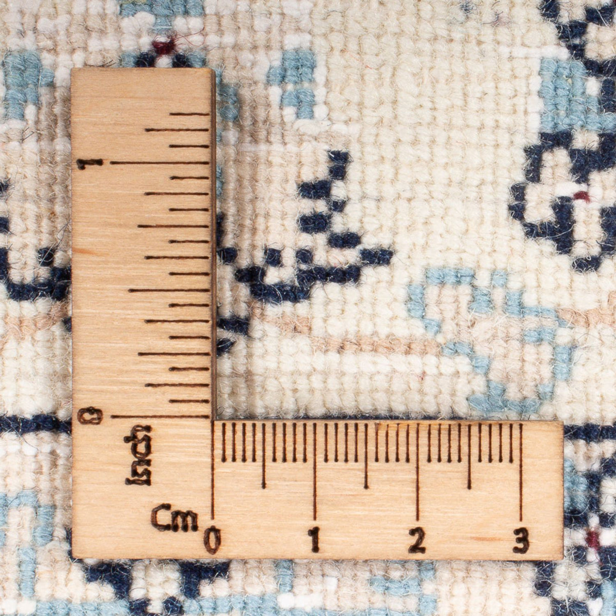 Perzisch tapijt - Nain - Premium - 100 x 69 cm - crème