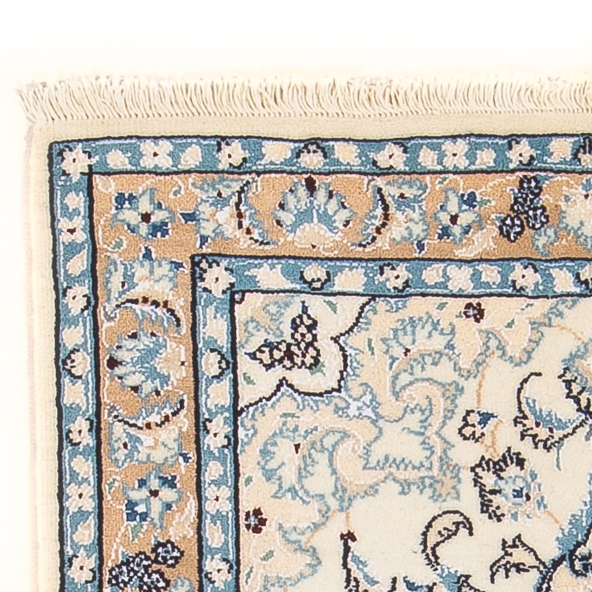 Perzisch tapijt - Nain - Premium - 110 x 66 cm - crème