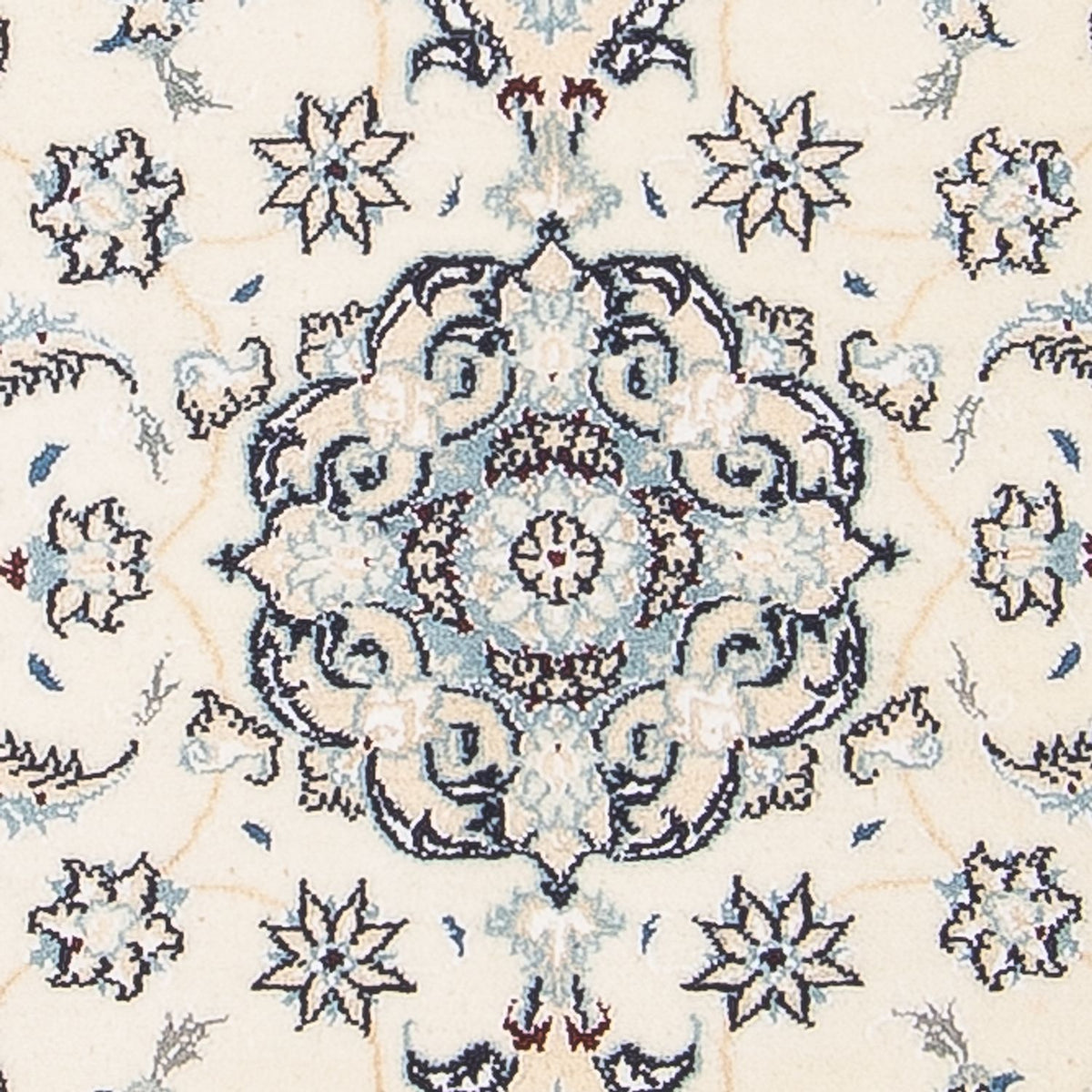 Perzisch tapijt - Nain - Premium - 108 x 66 cm - crème