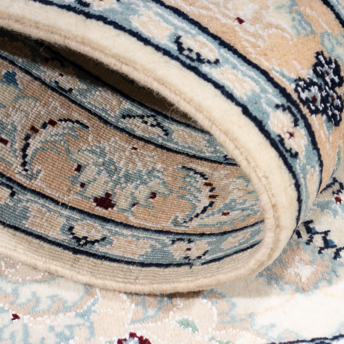 Perzisch tapijt - Nain - Premium - 108 x 66 cm - crème