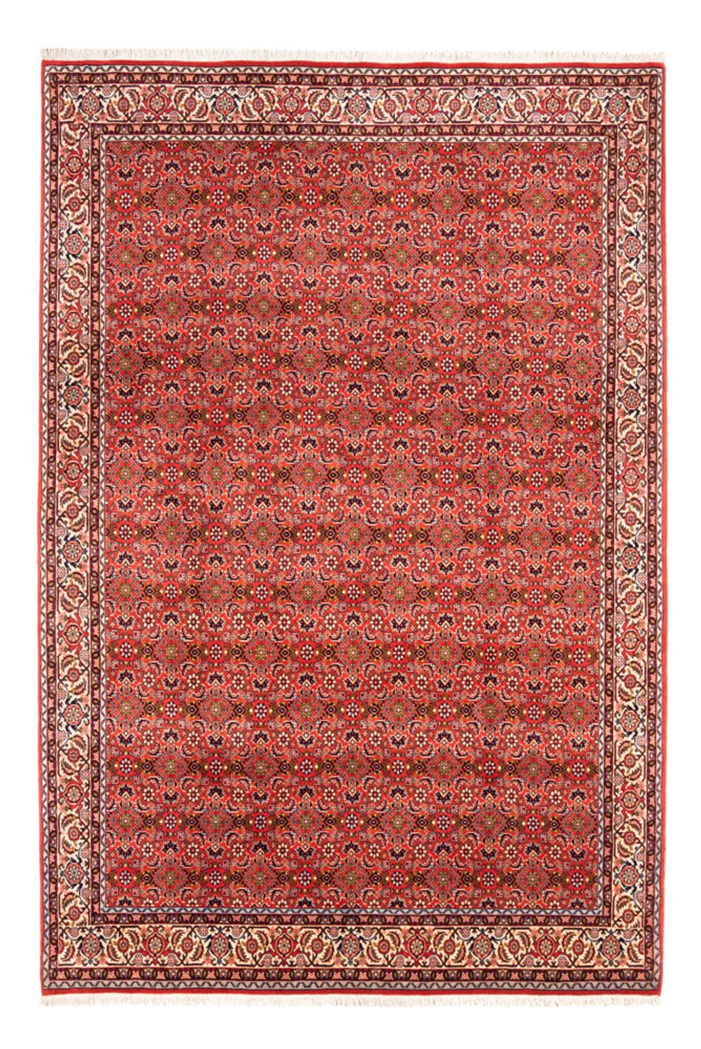 Perzisch tapijt - Bijar - Koninklijk - 242 x 168 cm - rood
