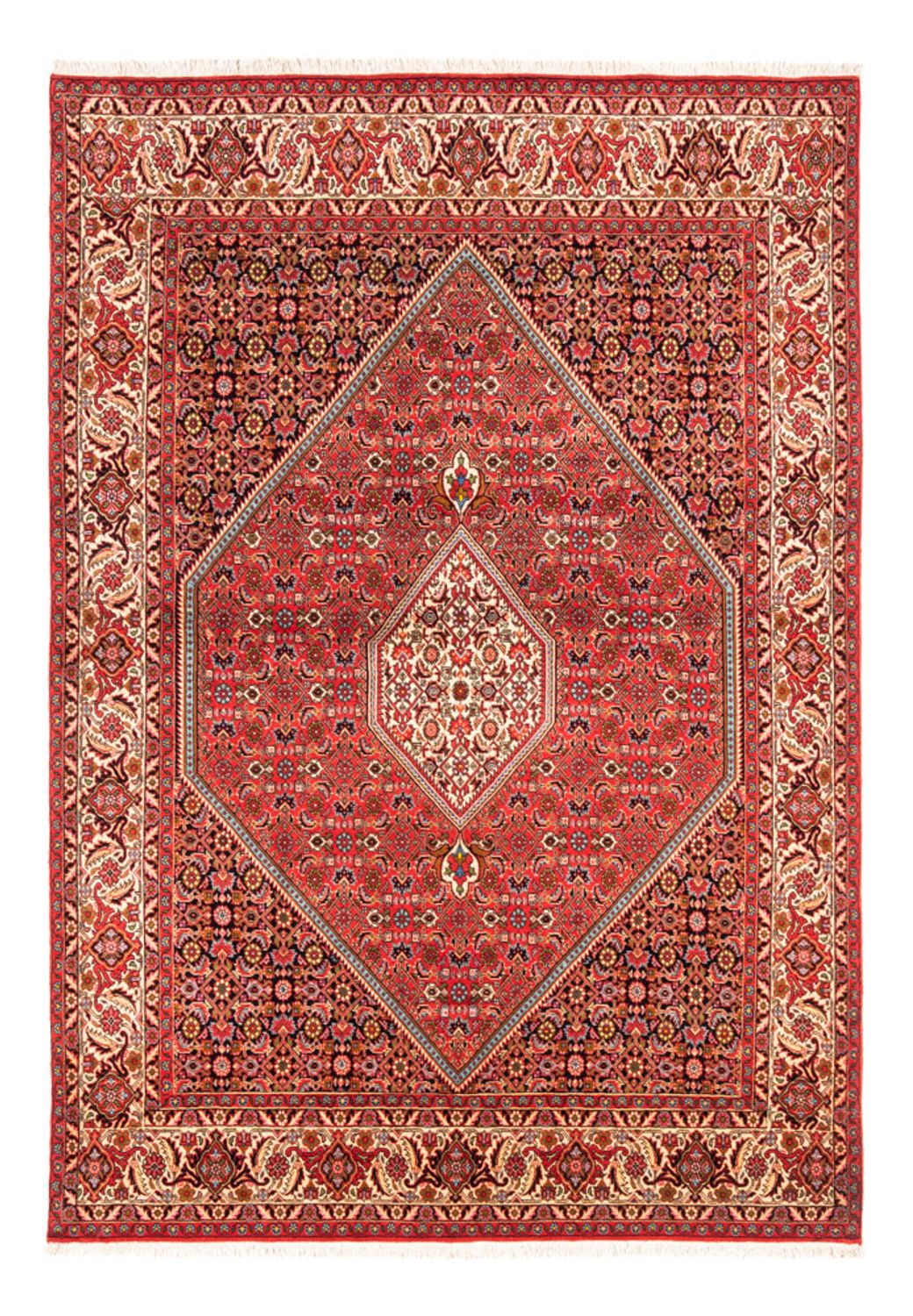 Perzisch tapijt - Bijar - Koninklijk - 234 x 176 cm - rood