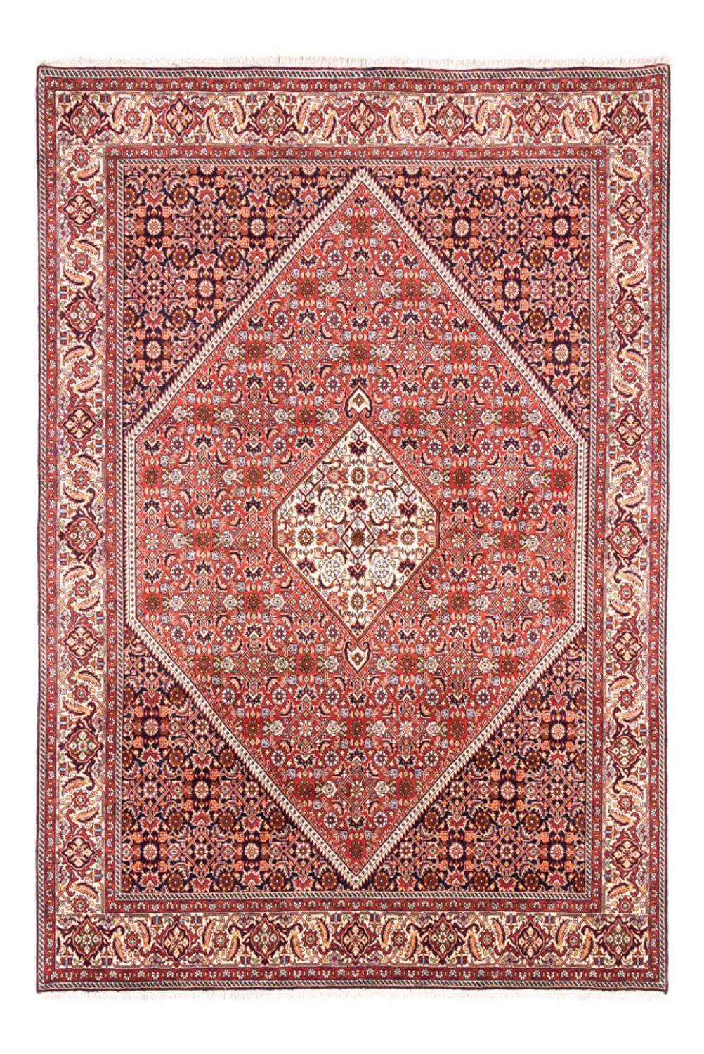 Perzisch tapijt - Bijar - Koninklijk - 240 x 168 cm - rood