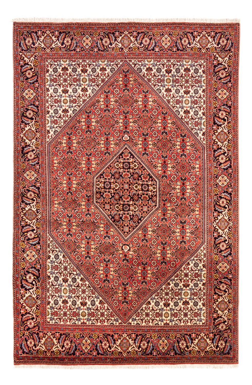 Perzisch tapijt - Bijar - Koninklijk - 246 x 171 cm - rood