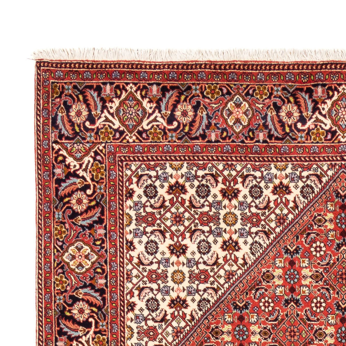 Perzisch tapijt - Bijar - Koninklijk - 246 x 171 cm - rood