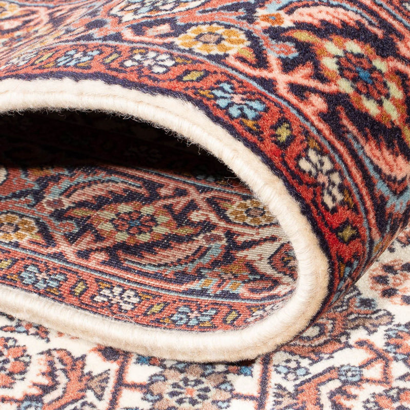 Loper Perzisch tapijt - Bijar - 398 x 85 cm - beige