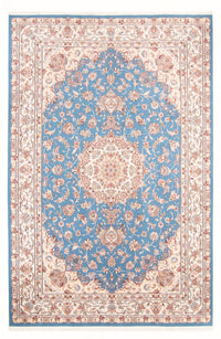 Perzisch tapijt - Tabriz - Royal - 298 x 197 cm - lichtblauw