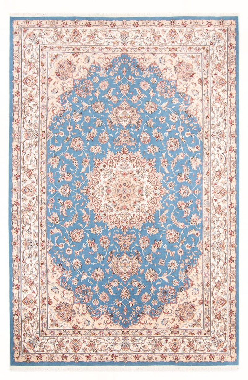 Perzisch tapijt - Tabriz - Royal - 298 x 197 cm - lichtblauw