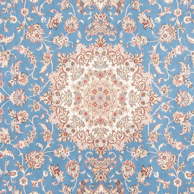 Perzisch tapijt - Tabriz - Royal - 298 x 197 cm - lichtblauw
