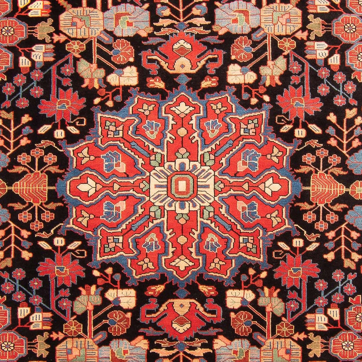 Perzisch Tapijt - Nomadisch - 291 x 200 cm - donkerblauw