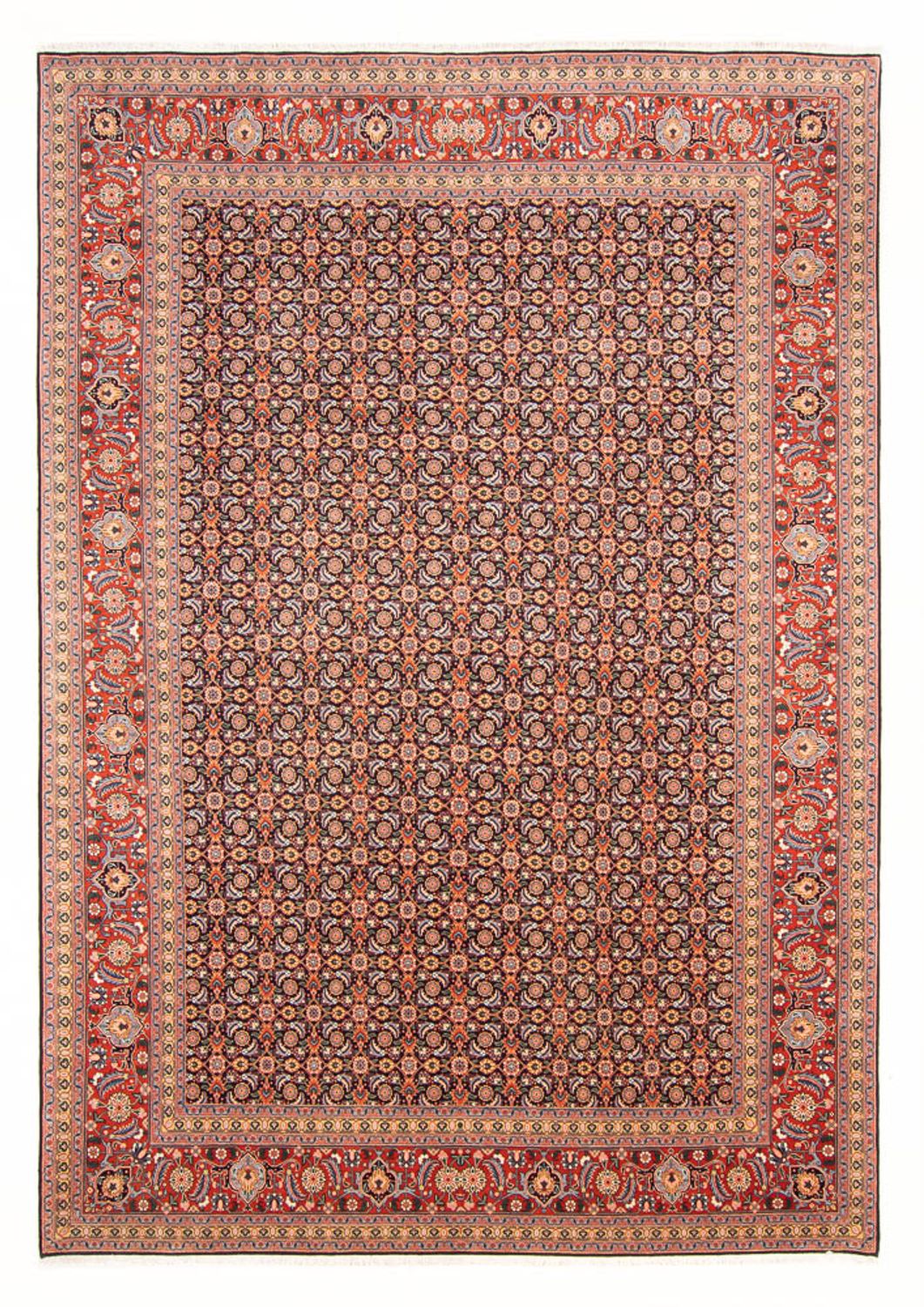 Perzisch tapijt - Tabriz - Royal - 307 x 204 cm - donkerblauw