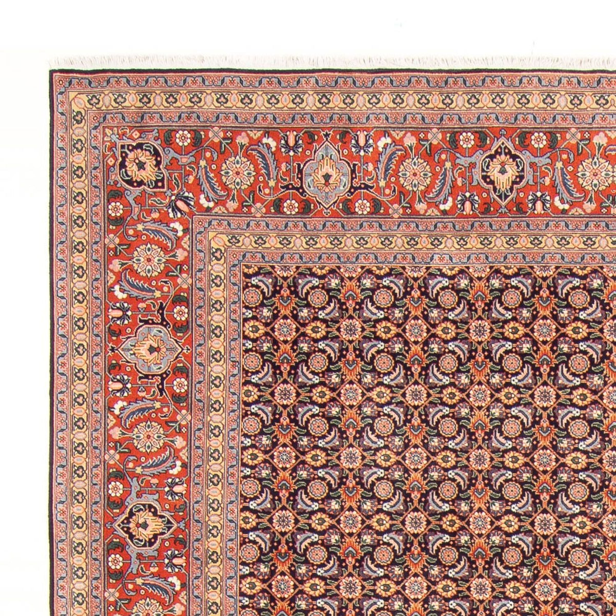 Perzisch tapijt - Tabriz - Royal - 307 x 204 cm - donkerblauw