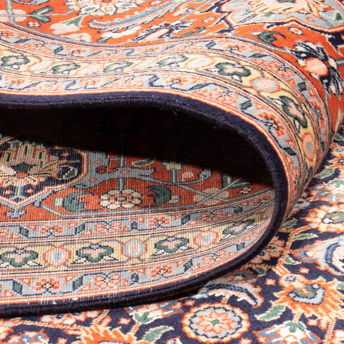 Perzisch tapijt - Tabriz - Royal - 307 x 204 cm - donkerblauw