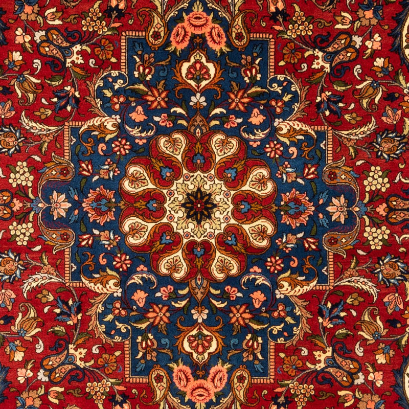 Perzisch tapijt - Bijar - Koninklijk - 296 x 204 cm - donkerblauw