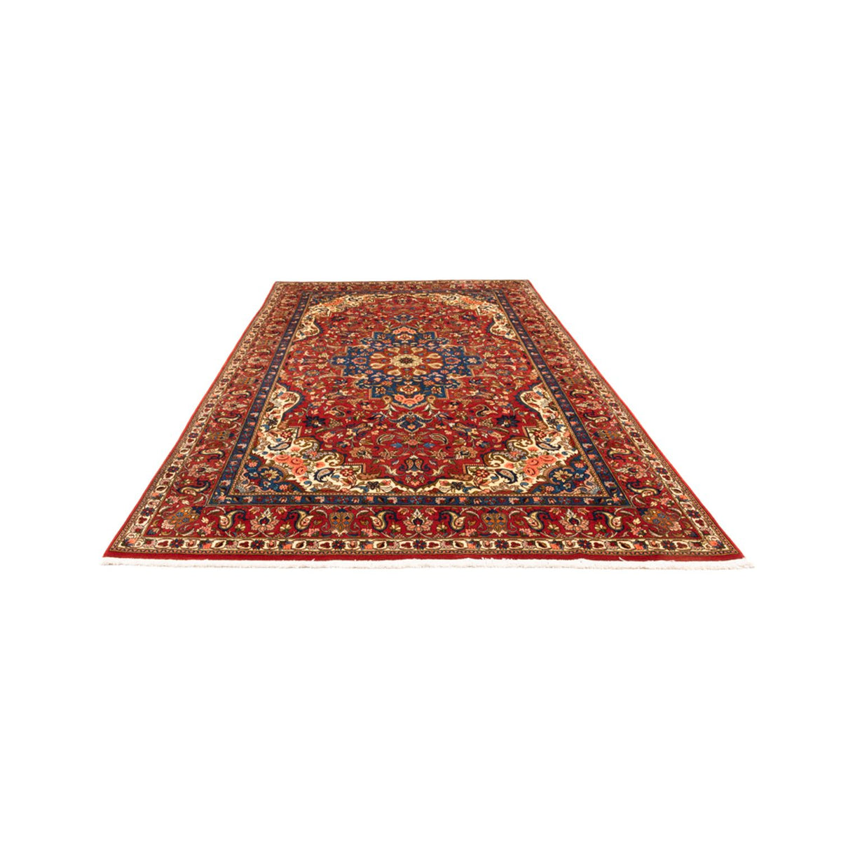 Perzisch tapijt - Bijar - Koninklijk - 296 x 204 cm - donkerblauw