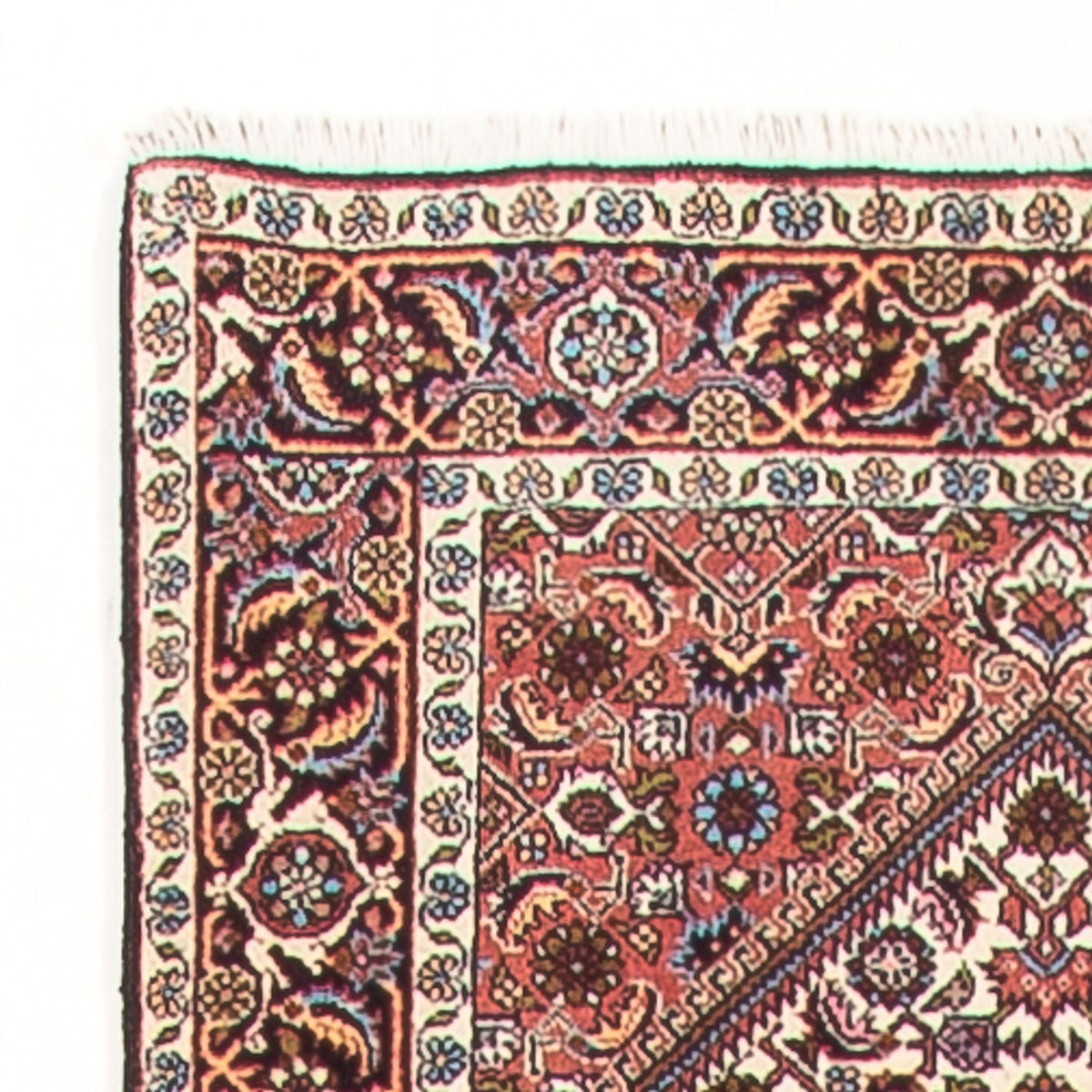 Loper Perzisch tapijt - Bijar - 395 x 84 cm - rood