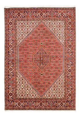 Perzisch tapijt - Bijar - 253 x 168 cm - rood