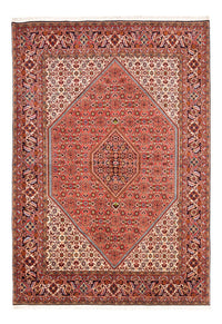 Perzisch tapijt - Bijar - 253 x 168 cm - rood