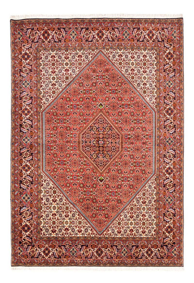 Perzisch tapijt - Bijar - 253 x 168 cm - rood
