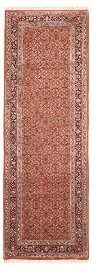Loper Perzisch tapijt - Bijar - 300 x 100 cm - rood